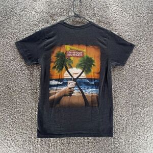 In N Out Burger Shirt Adult Small Gray Las Vegas Short Sleeve Cotton Casual Mens